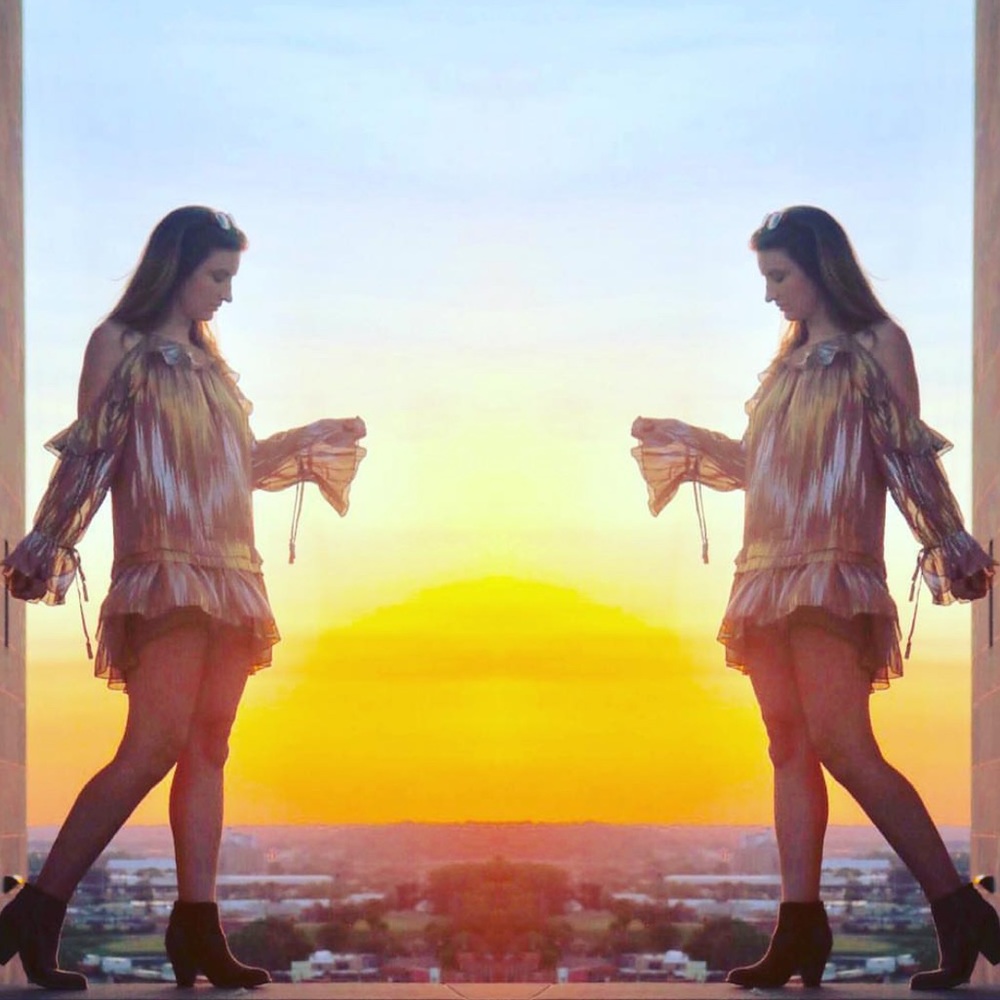 Free People Party Gold Off The Shoulder Dress XS